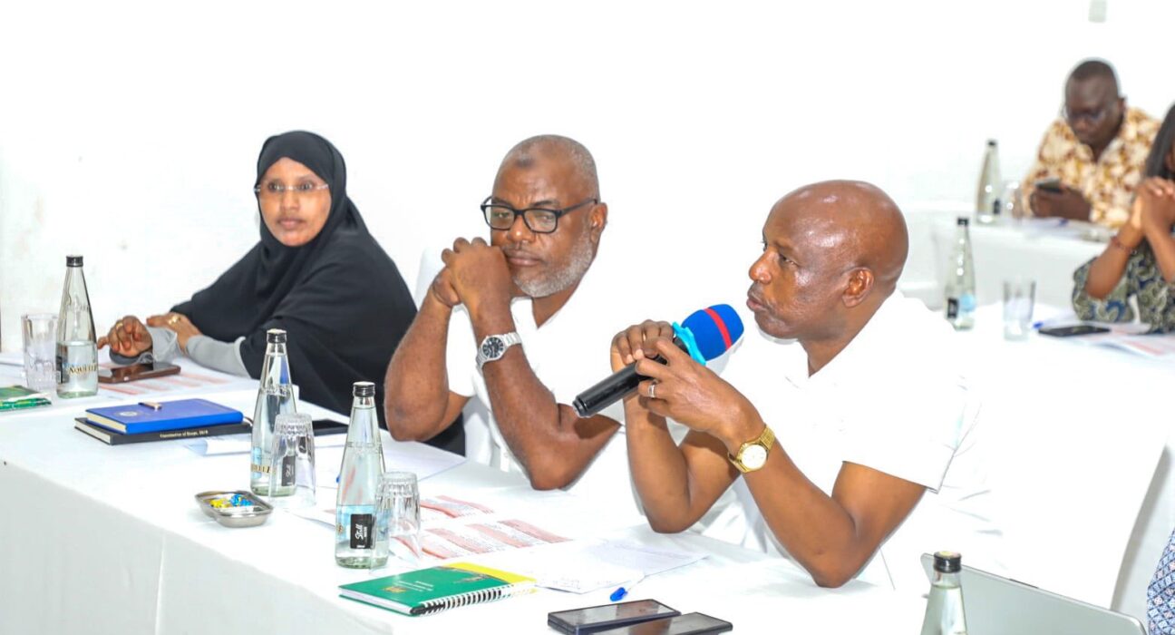 National Assembly's Departmental Committee on Environment Forestry and Mining led by Hon. Charles Kamuren