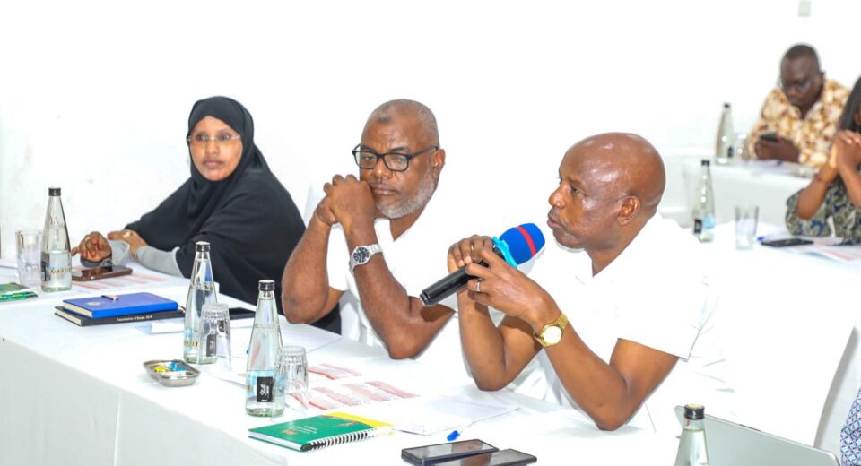 National Assembly's Departmental Committee on Environment Forestry and Mining led by Hon. Charles Kamuren