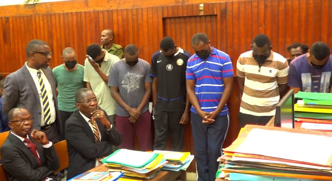 Mombasa Soldiers in Court