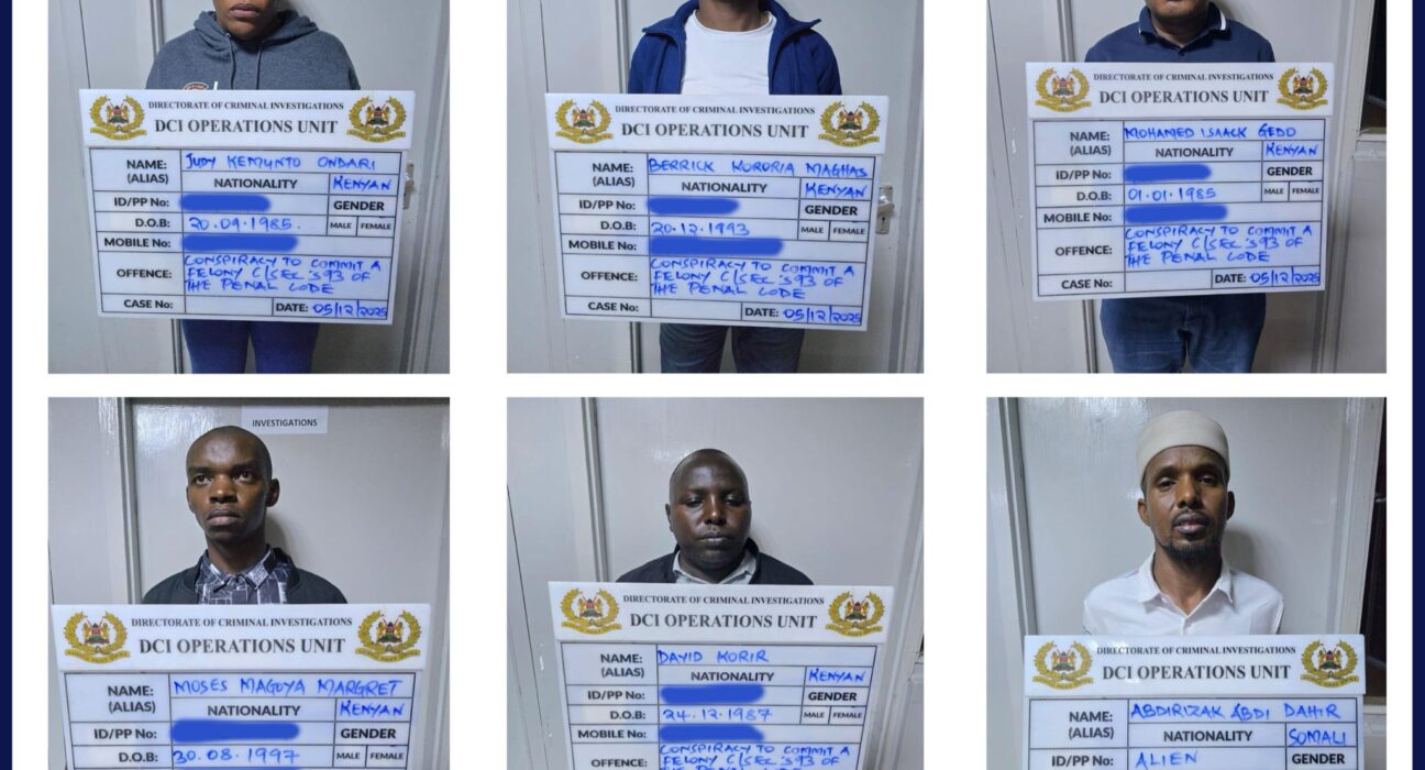 Suspects in DCI Lineup