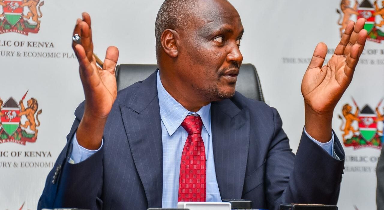 Treasury CS John Mbadi