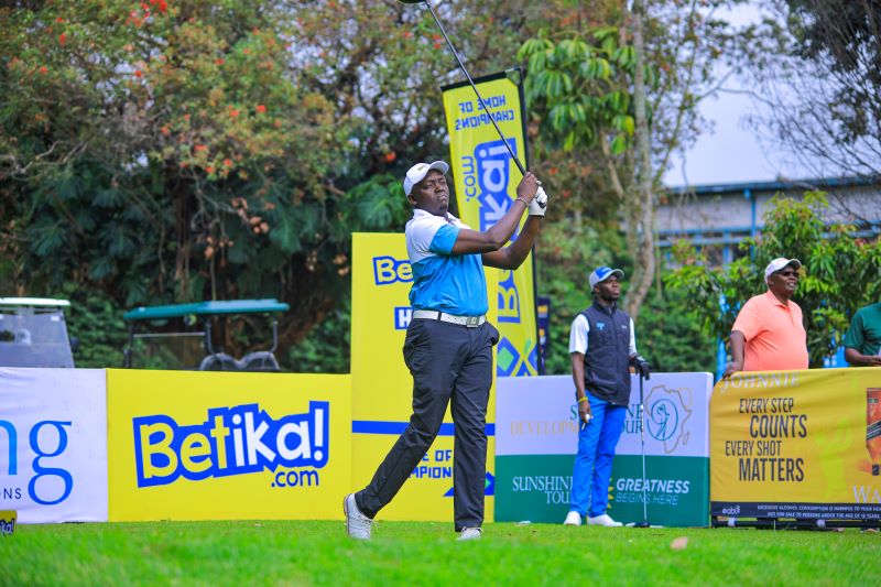 Pro golfer CJ Wangai is one of the golfers representing Kenya in MKO 2026