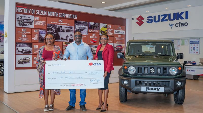 SUZUKI RUGBY VEHICLE HANDOVER